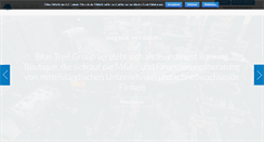 Desktop Screenshot of bluetreegroup.de